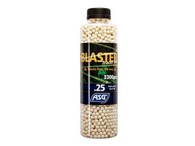 Blaster Billes Traçantes Vert 0.25g (x 3300) Bouteille