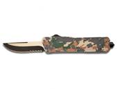 Couteau automatique brise-vitre lame 9cm Camo