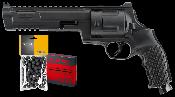 T4E Pack TR68 Gen2 Revolver Noir Cal. 68 16J (TR68 +100 bb + 5 Co2)