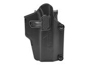 Amomax Holster polymère rotatif Multifit Noir rétention active