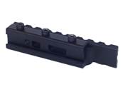 UTG Rail adaptateur 11mm vers 21mm Dovetail to Picatinny 9 SLOTS