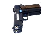 WE Dueller 1911 Double Canon Noir GAZ Blowback 0.9J