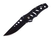 Couteau de chasse à lame pliable Métal ajouré sous blister Lame 6cm