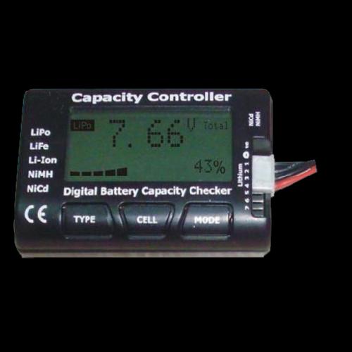 LiPo testeur / Buzzer Gun Alarm 8S Bluemax