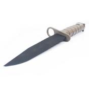 Couteau d'entraînement M10 Baïonnette avec étui MP Dark Earth