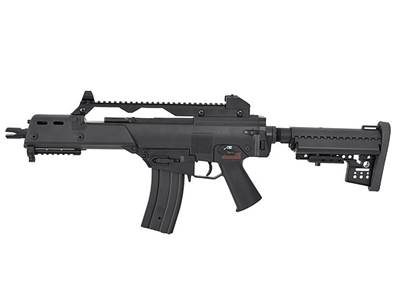 Jing Gong G608-6 (G36C) Style M4 Noir Pack Complet AEG 1.2J