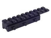 UTG Rail adaptateur 11mm vers 21mm Dovetail to Picatinny 9 SLOTS