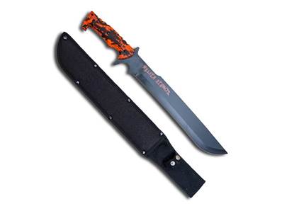 Machette Zombie Killer manche vert 55cm