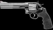Smith & Wesson 629 Classic 4.5mm BB Co2 6.5" Full Metal Chrome <3J