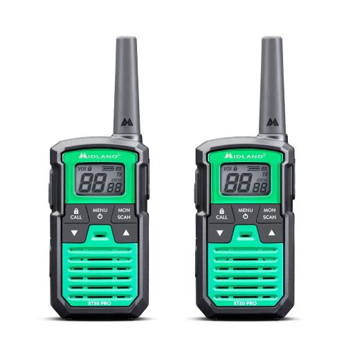 Midland Paire de Talkie-Walkies XT30 Vert