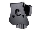 Amomax Holster polymère rotatif CZ75D - PT24/7 Noir rétention active