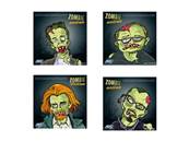 ASG Cible shooting targets Zombies 14cm (x100)