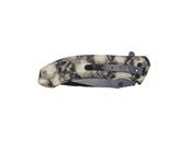 Couteau pliant lame 9cm Crânes - clip ceinture