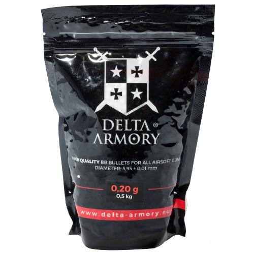 Delta Armory Billes BIO 0.20g en sachet de 0.5kg (2500 bb)