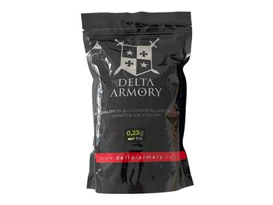 Delta Armory Billes BIO 0.23g (x4347) en sachet (1kg)