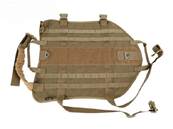 DMoniac Veste tactique Tactical Dog Training Taille L Coyote