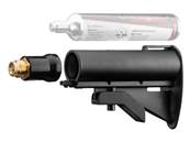 Fusil à pompe de défense 14 pouces Noir Cal. 68 CO2 88g 16J