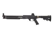 Fusil à pompe de défense 14 pouces Noir Cal. 68 CO2 2x12g 16J