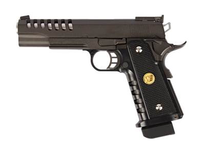 WE Hi-Capa 5.1 K Noir GAZ Blowback 0.9J