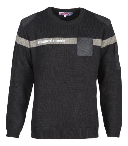 City Guard Pull Sécurité avec fenêtre noir L