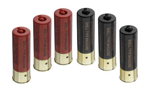 Cartouches fusil à pompe 30 billes (x6) pour M56,STF12,Franchi,Marui