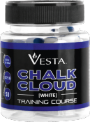 Vesta Boîte de 50 balles Craie Chalk Cloud Cal. 0.50