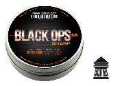 BLACKOPS Plombs SHARP 0.49g à têtes pointues 4.5mm(.177) (x500)