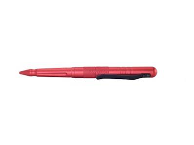 Stylo tactique de défense rouge