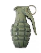 Grenade factice MK2 USA Métal type Ananas Verte OD
