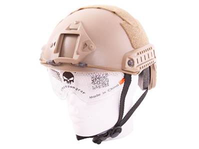 Emerson Casque Fast MH Tan avec visière