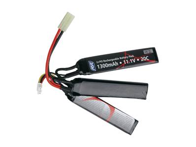 ASG Batterie LiPo 11.1V 1300mAh 3 sticks