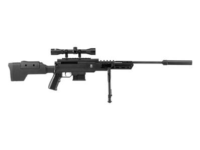 Black Ops Sniper Noir carabine break barrel 24J +lunette 4x32