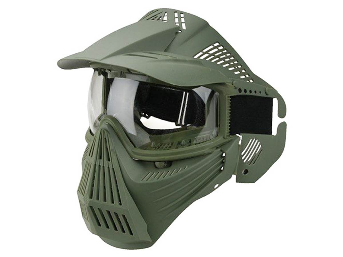 Masque De Protection Respirateur Facial, Large Champ De Vision