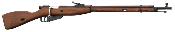 Double Bell Fusil à ressort Mosin Nagant à douilles éjectables 6mm 1J