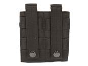 Porte chargeurs Double pour pistolet Noir (fixation Molle)