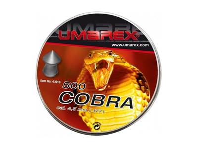 Umarex Plombs pointus Cobra diabolos 4.5mm Pellet (x500)