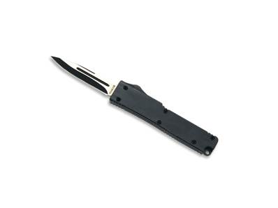 Couteau automatique noir lame 5 cm