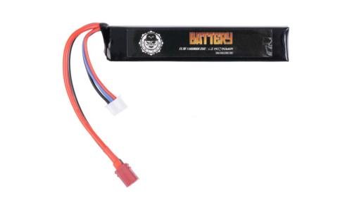 Duel Code Batterie LiPo 11.1V 1100 mAh 25C T-Dean stick