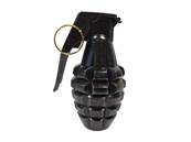 Grenade factice MK2 USA Métal type Ananas Noire