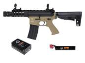 Saigo M4 Kenji Court Tan AEG 1J Pack Complet 11.1V