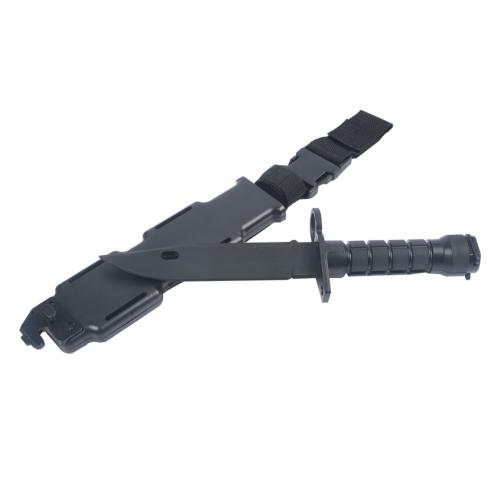 Couteau Factice Airsoft M9 Baïonnette avec étui MP Noir 