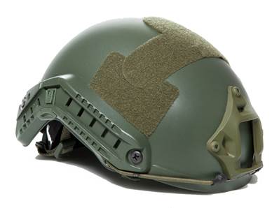 Strike Systems Casque Tactique FAST OD avec rails (Déguisement)