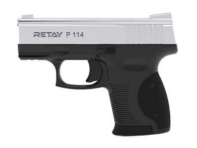 Retay P114 9mm P.A.K Chrome mate