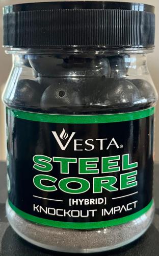 Vesta Boîte de 50 balles Steel Core/Knockout Impact Cal. 0.68