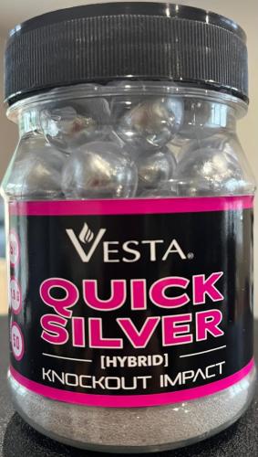 Vesta Boîte de 50 balles Quicksilver/Knockout Impact Cal. 0.68