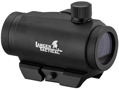 Lancer Tactical CA-420B Mini Point Rouge et Vert 20mm Metal Noir 21mm