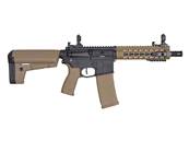 Delta Armory M4 KeyMod 8 Noir / Tan Bravo AEG 1.2J Pack complet