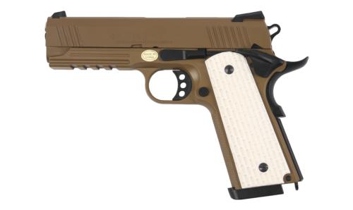 Golden Eagle Pistolet 1911 Warrior GBB Full Metal Tan 0.8J