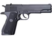 Pistolet Co2 6mm 1911 Noir Full-Metal Culasse Fixe 1.8J