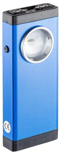 Shocker Lampe de Poche Vintage Bleue 500K Volts 200 Lumens USB + CLIP